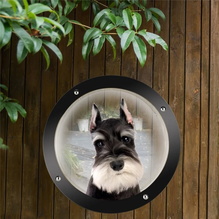 Pet Dog Fence Window Cats Dogs Peek Bubble Durable Acrylic Dome Window for All Pets