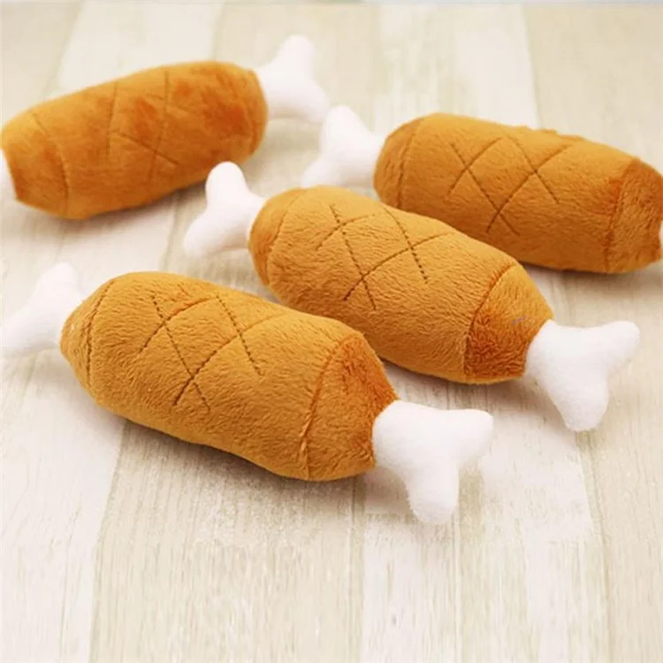 Velvet Pet Interactive Toy Sound Dog Chew Plays Toy - Bone