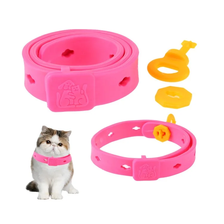 Cat Flea Collar Flea Flea Circle Pet Protection Kill Lice, Total Length: 27cm