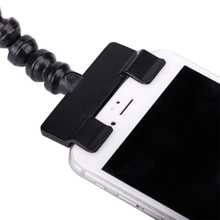 Portable Pet Selfie Stick Phone Attachment Dog Cat Take Photos Training Tool - Black