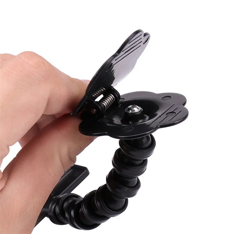 Portable Pet Selfie Stick Phone Attachment Dog Cat Take Photos Training Tool - Black