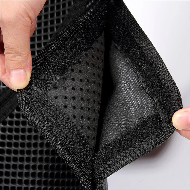Four-fold Waterproof Non-toxic EVA Honeycomb Cat Litter Mat Anti-slip Cat Feeding Resting Mat