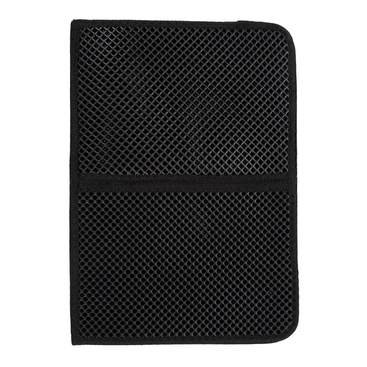 Four-fold Waterproof Non-toxic EVA Honeycomb Cat Litter Mat Anti-slip Cat Feeding Resting Mat