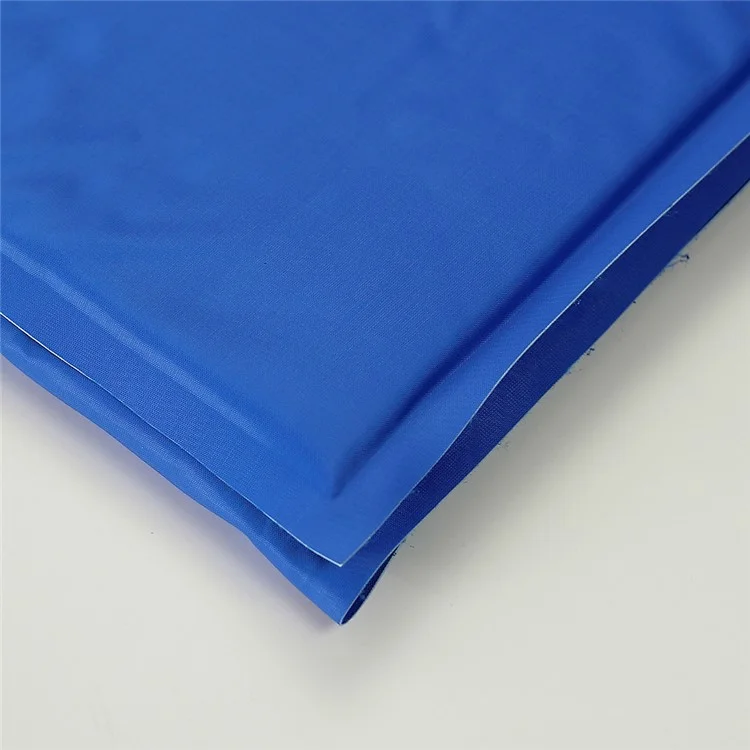 Reusable Pet Dog Cat Self Cooling Mat Pad, Size: L (50 x 90cm) - Blue