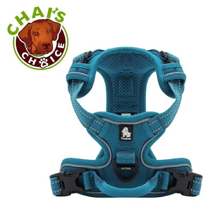 TRUELOVE No-Pull Non-Choking Front Range Dog Harness (TLH5651) - Blue / Size: L