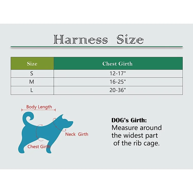 TRUELOVE Dog Body Harness Adjustable Traction Chest Straps for Husky Large Dogs - Grey, Size L