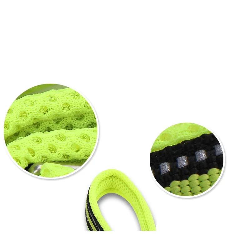 TRUELOVE Walking Dog Strap Nylon Mesh Paded Pet Leash 110 x 2.0cm - Green / M Size