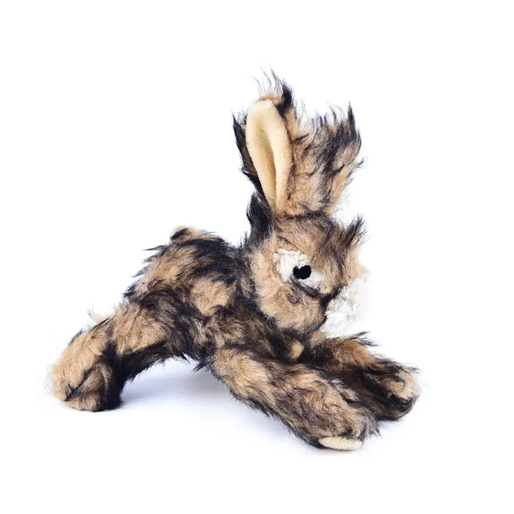 Rabbit BB Sound Squeaky Plush Toy Small Soft Doll for Pet Cat/Dog, 21cm