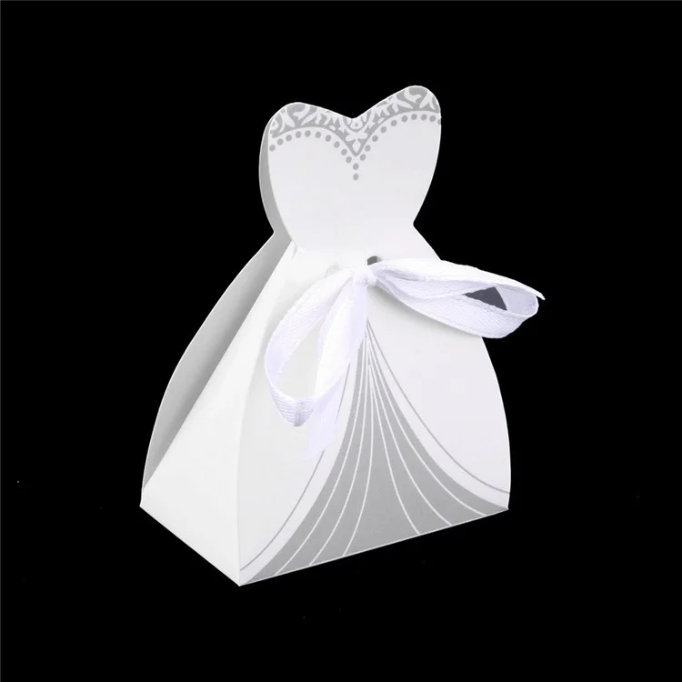 25 Pairs Bride & Groom Wedding Favor Boxes Candy Box Gift Boxes