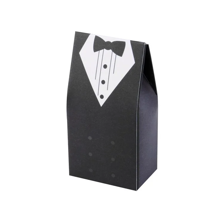 25 Pairs Bride & Groom Wedding Favor Boxes Candy Box Gift Boxes
