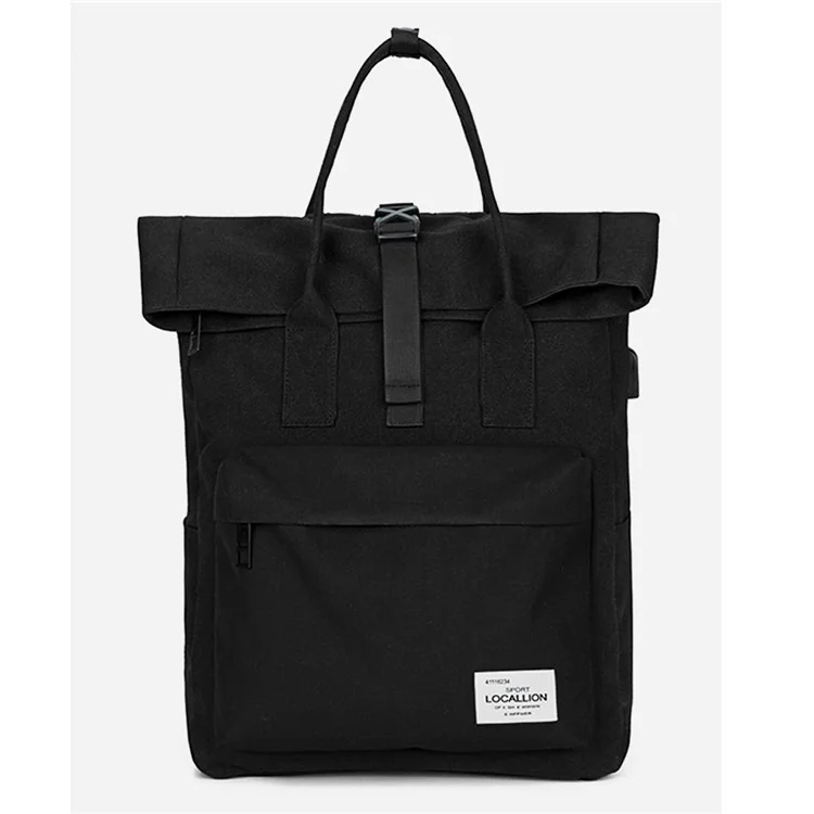 LOCAL LION 562 Multi-function 20-35L Big Capacity Outdoor Sport Backpack with USB Charge Port - Black