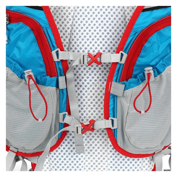 LOCAL LION 559 20L Water Resistant Polyester Sports Knapsack for Riding Hiking Climbing - Blue/Red