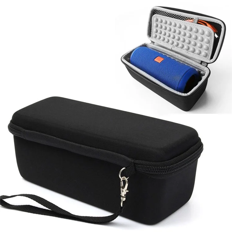 Portable Carrying Case Storage Bag for JBL Flip 1 2 3 4 Bluetooth-compatible Speaker - Black