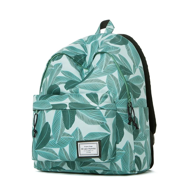 Printing Pattern Girls Schoolbag Backpack Student School Bag, Size: 30 x 17 x 40cm - Style A