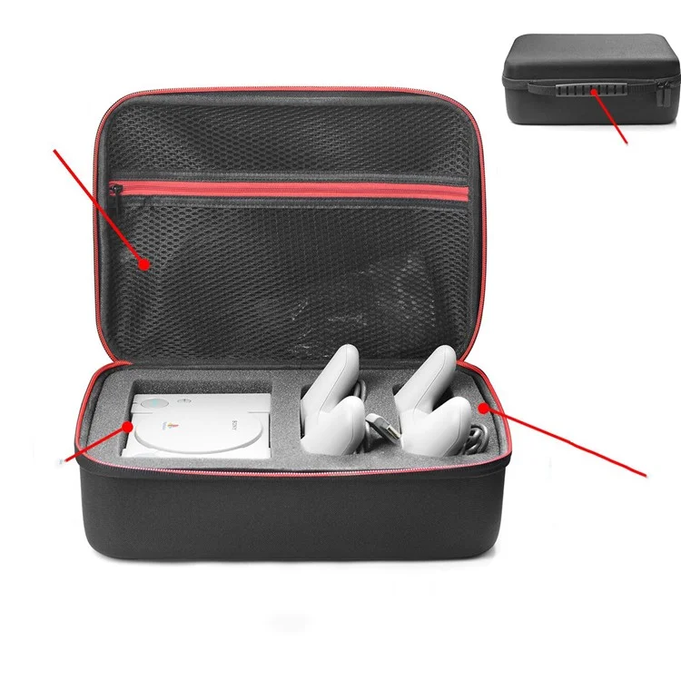 9 inch Large Capacity Portable Nylon Storage Bag for Mini PS Playstation Classic