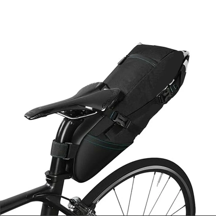 ROSWHEEL Large Capacity Waterproof Bike Tail Bag Seat Bag - 10L