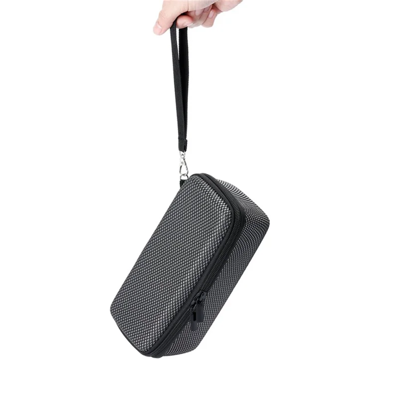 For Bose SoundLink Mini 1/2 / JBL Flip3/4 Bluetooth-compatible Speaker Storage Case Shockproof Carrying Bag - Silver/Black