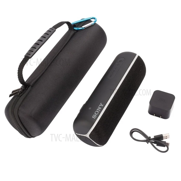 Eva Transportant un Sac de Rangement Pour le Haut-parleur Bluetooth Sony SRS-XB22