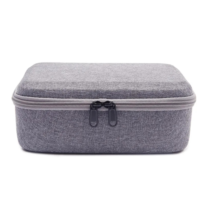 Portable Shockproof Storage Bag Carrying Case for DJI OM 5 Handheld Gimbal Accessories - Grey/Black Liner
