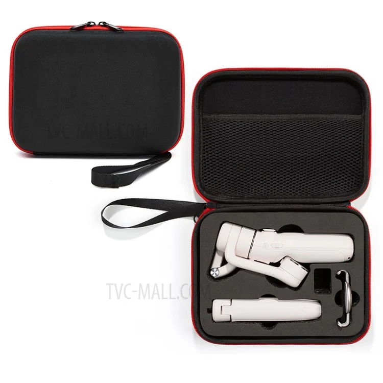 Tragbare EVA-Aufbewahrungstasche mit Schutzhülle für DJI OM 5 Handheld-Gimbal - Schwarz/Schwarzer Futter