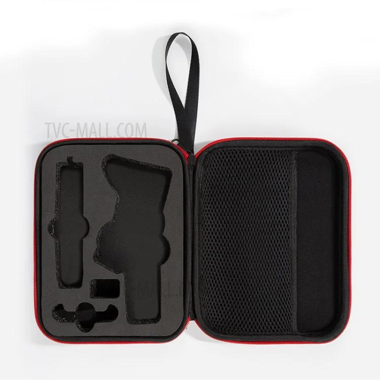 Tragbare EVA-Aufbewahrungstasche mit Schutzhülle für DJI OM 5 Handheld-Gimbal - Schwarz/Schwarzer Futter