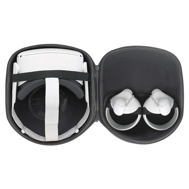 Sac De Rangement + Masque De Visage + Couvercle De Protection De La Lentille + Couvercle De Poignée En Silicone Pour Oculus Quest 2