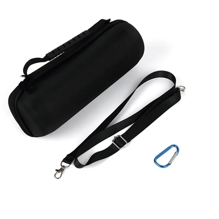 Estuche de transporte resistente a golpes Bolsa de almacenamiento de altavoces con correa para el hombro para Logitech UE Megaboom/UE Megaboom 3 - Negro