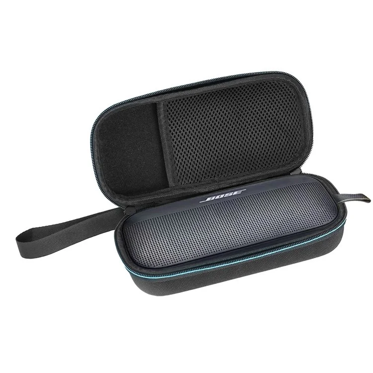 Per Bose SoundLink Flex Speaker Storage Borse Case di Shock Resistente ai Graffi di Protezione Del Trasporto di Altoparlanti - Tutto Nero