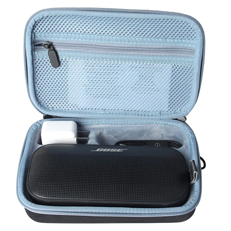 Для Bose Soundlink Shock-rose Box Dust-resystaintaint Scieker Case Sack с Плечевым Ремнем - Черный / Синий