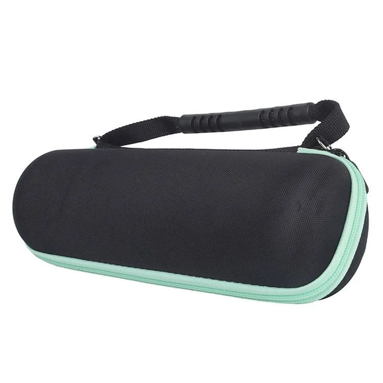 For JBL Flip 6/Flip 5/Flip 4 Portable Shockproof Carrying Case Bluetooth-compatible Speaker Storage Bag - Black/Green