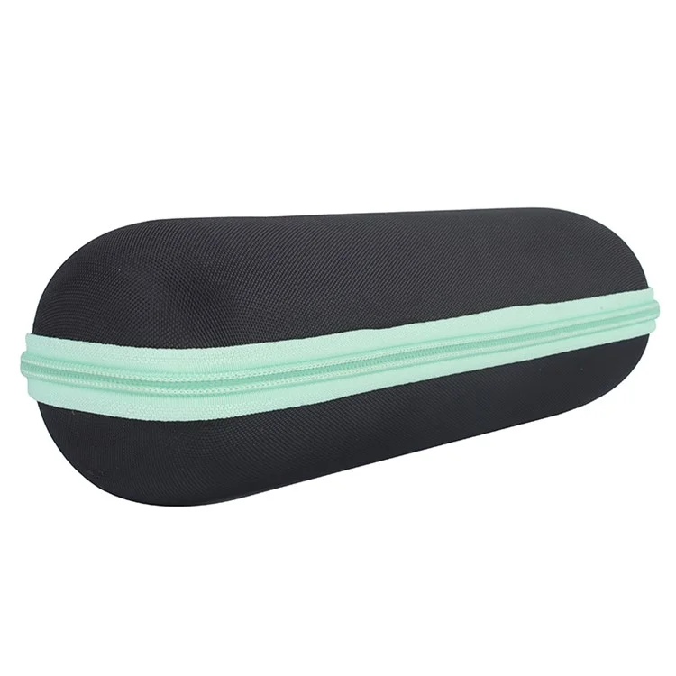 For JBL Flip 6/Flip 5/Flip 4 Portable Shockproof Carrying Case Bluetooth-compatible Speaker Storage Bag - Black/Green