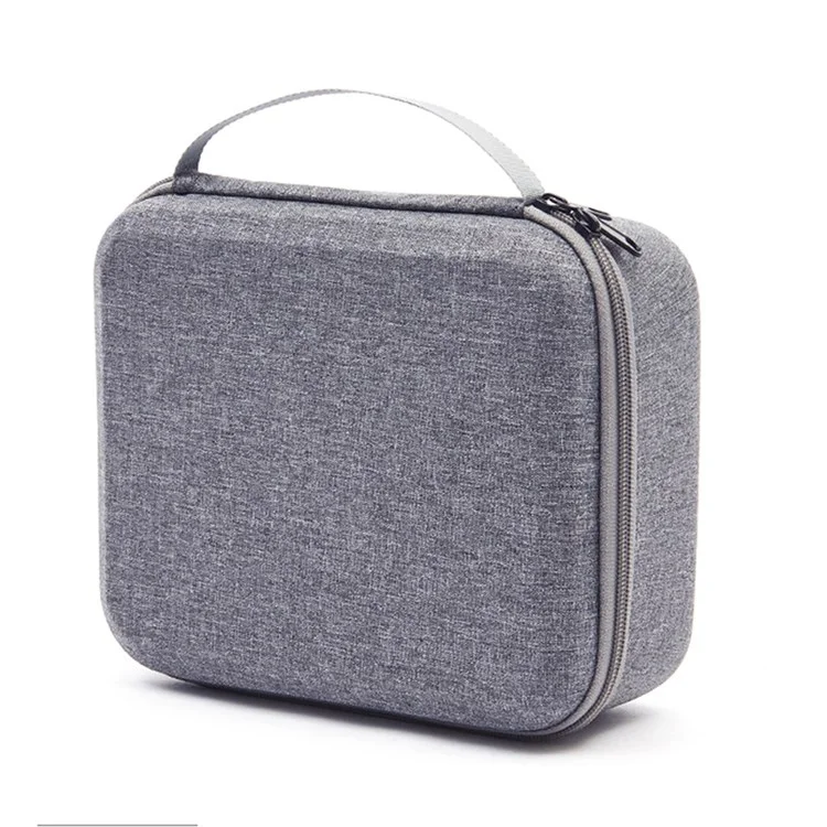 For DJI OM4/OM4 SE/OM3 Handheld Gimbal Phone Stabilizer Portable Storage Bag Carrying Case - Grey/Black Liner