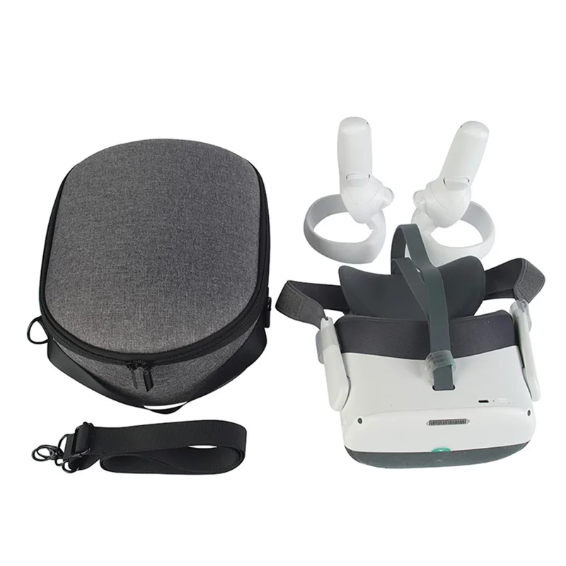 Hard EVA Storage Case Bag for Pico Neo3 VR Glasses Shockproof Portable Carrying Box - Grey