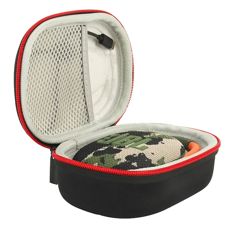 Für JBL Clip4 Lautsprecher Hard Eva Storage Box Travel Tragbare Tasche - Schwarzgrau