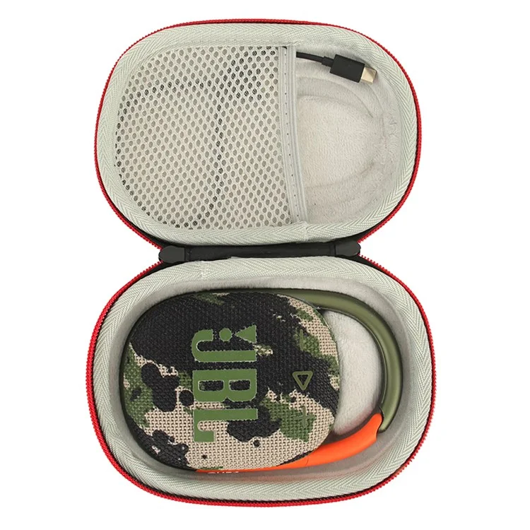 Für JBL Clip4 Lautsprecher Hard Eva Storage Box Travel Tragbare Tasche - Schwarzgrau