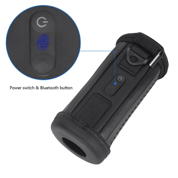 Bolsa de Almacenamiento para el Altavoz Portátil Inalámbrico Bluetooth JBL Flip 6/5 Bolsa de Transporte con Recorte