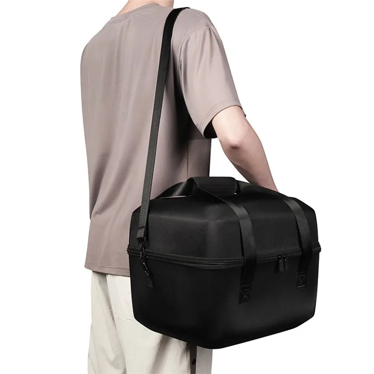 Bolsa de almacenamiento dura EVA para JBL Partybox Encore Essential, caja de transporte portátil a prueba de golpes con correa para el hombro - Gris