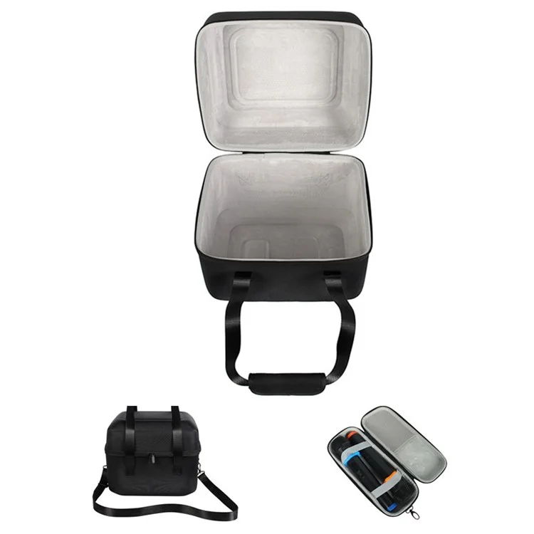 Pour JBL PartyBox Encore Essential Speaker Carrying Case Portable Storage Bag with Microphone Pouch - Noir / Gris
