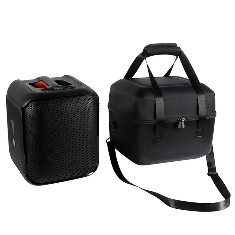Pour JBL PartyBox Encore Essential Speaker Carrying Case Portable Storage Bag with Microphone Pouch - Noir / Gris