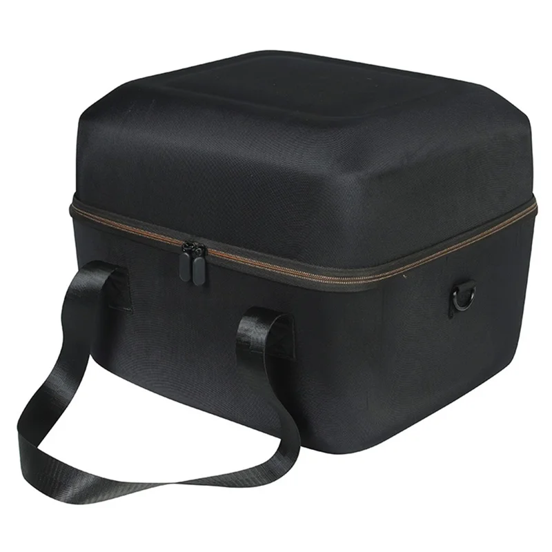 For JBL PartyBox Encore Essential Speaker Carrying Case Portable Storage Bag with Microphone Pouch - Black / Orange