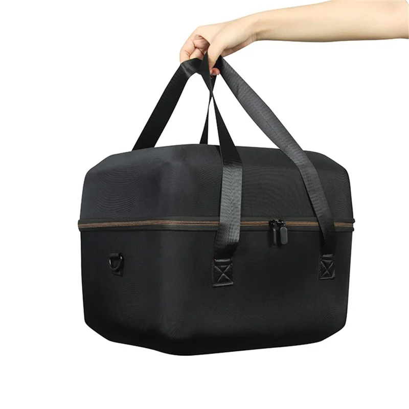 For JBL PartyBox Encore Essential Speaker Carrying Case Portable Storage Bag with Microphone Pouch - Black / Orange