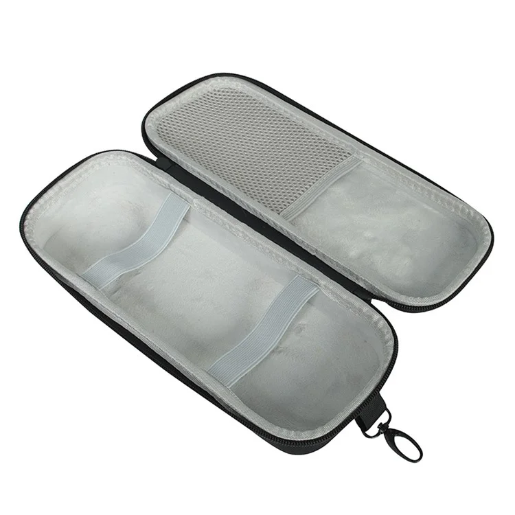 pour JBL PartyBox On-The-Go Sac de rangement dur et antichoc en EVA avec sac à microphone - Gris