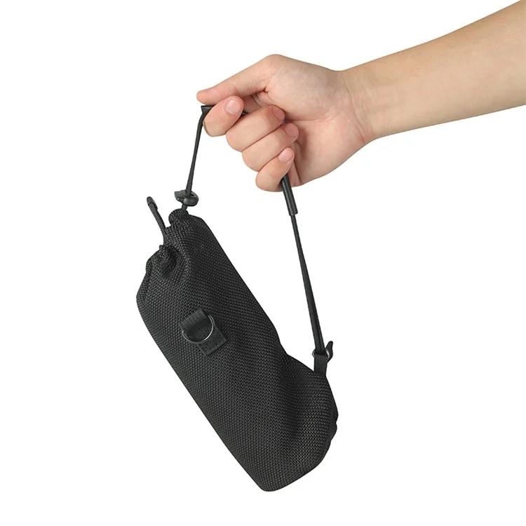 For JBL Pulse4 / 3 Drawstring Design Mesh Carrying Pouch Bluetooth-compatible Speaker Protective Sleeve Crossbody Bag