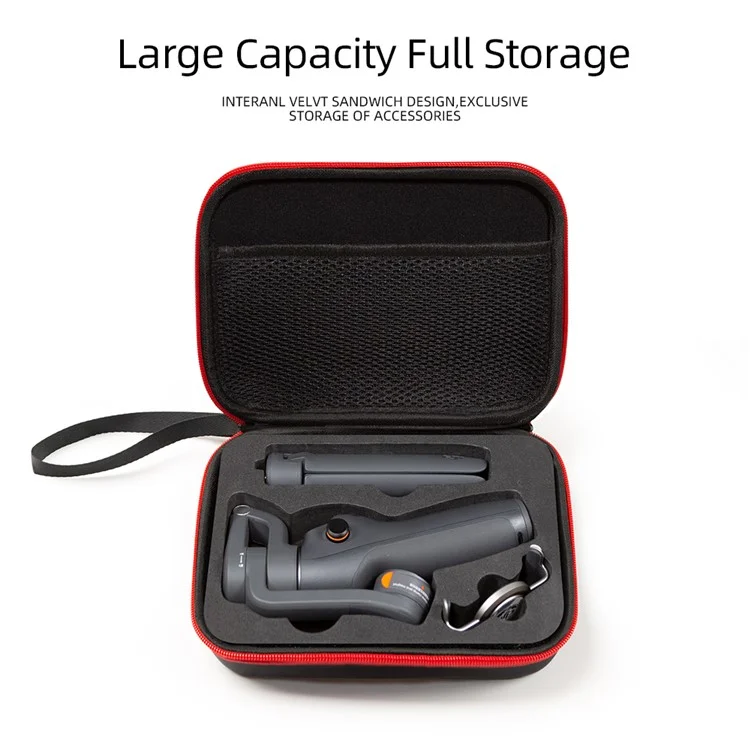 Hard EVA Shockproof Carrying Case for DJI OM 6, Handheld Gimbal Accessories Portable Bag Handbag