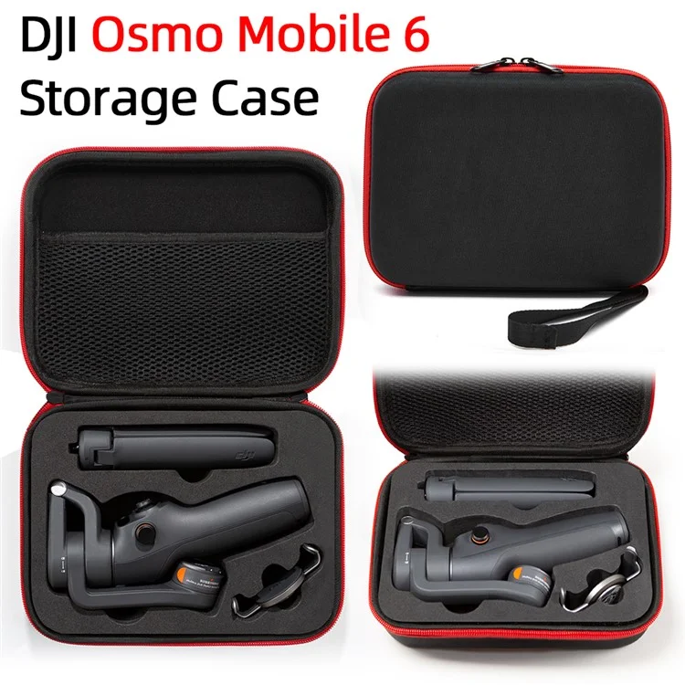 Hard EVA Shockproof Carrying Case for DJI OM 6, Handheld Gimbal Accessories Portable Bag Handbag