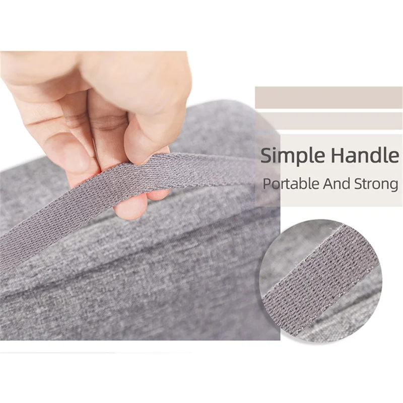 Storage Bag for DJI Osmo Action 3 / Action 4 / Action 5 Pro Portable Camera Accessories Protection Box Carrying Case - Grey