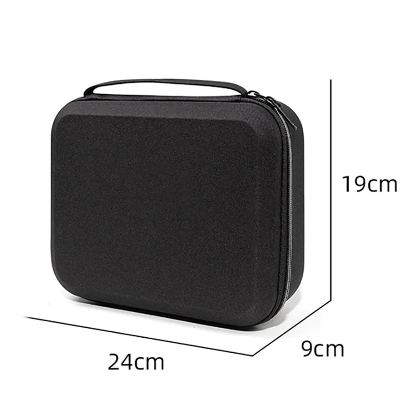 For DJI Osmo Mobile SE Shockproof Carrying Bag Portable Storage Case with Handle - Black