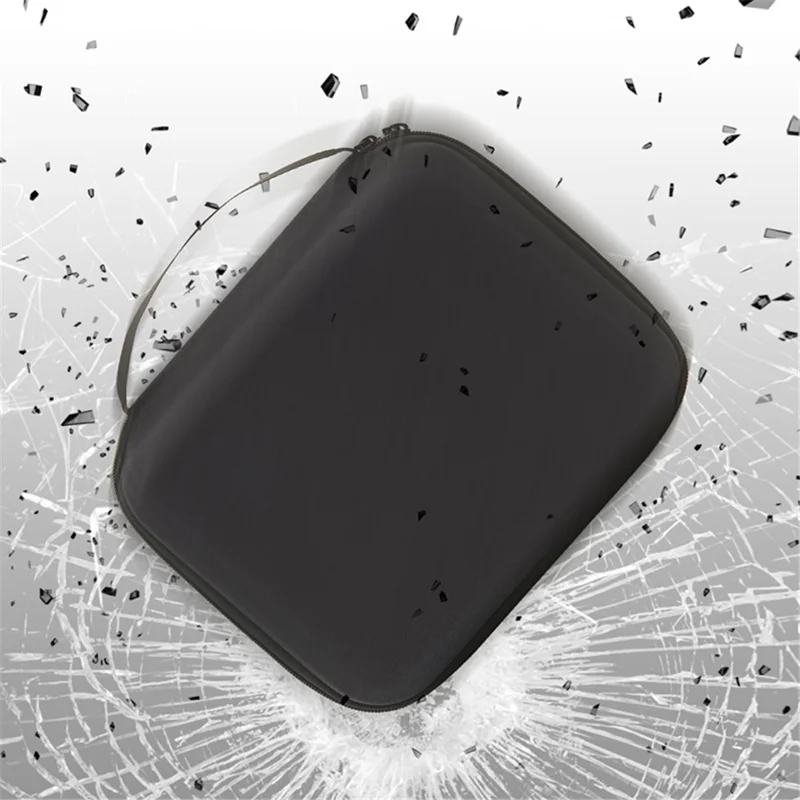 For DJI Osmo Mobile SE Shockproof Carrying Bag Portable Storage Case with Handle - Black