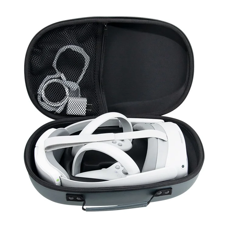 Bolsa de armazenamento rígido EVA para Pico 4 VR, Caixa de transporte à prova de choque, Bolsa de mão portátil
