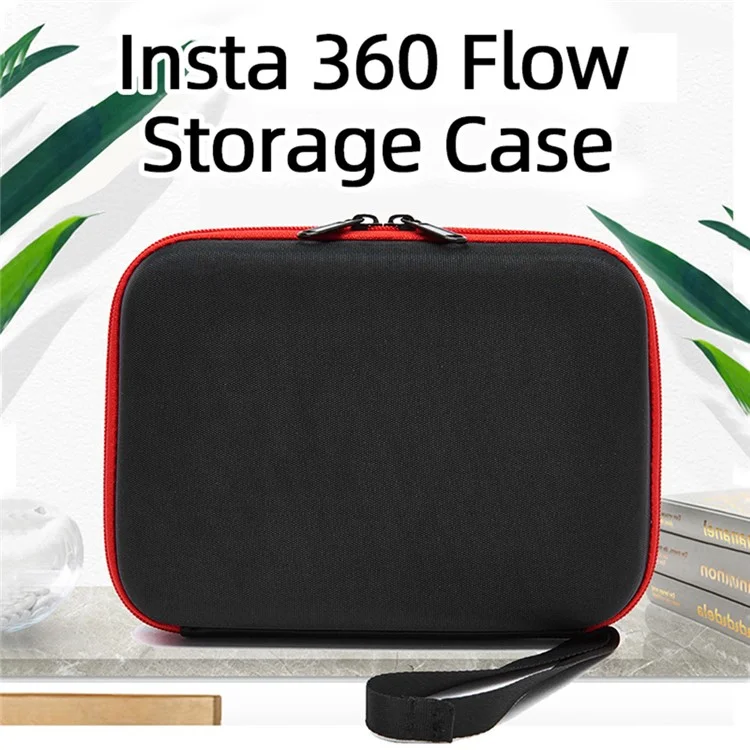 Pour Insta360 Flow Portable Storage Bag EVA Hardshell Gimbal Stabilizer Carrying Case - Noir